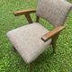 Mid-century bridge armchair