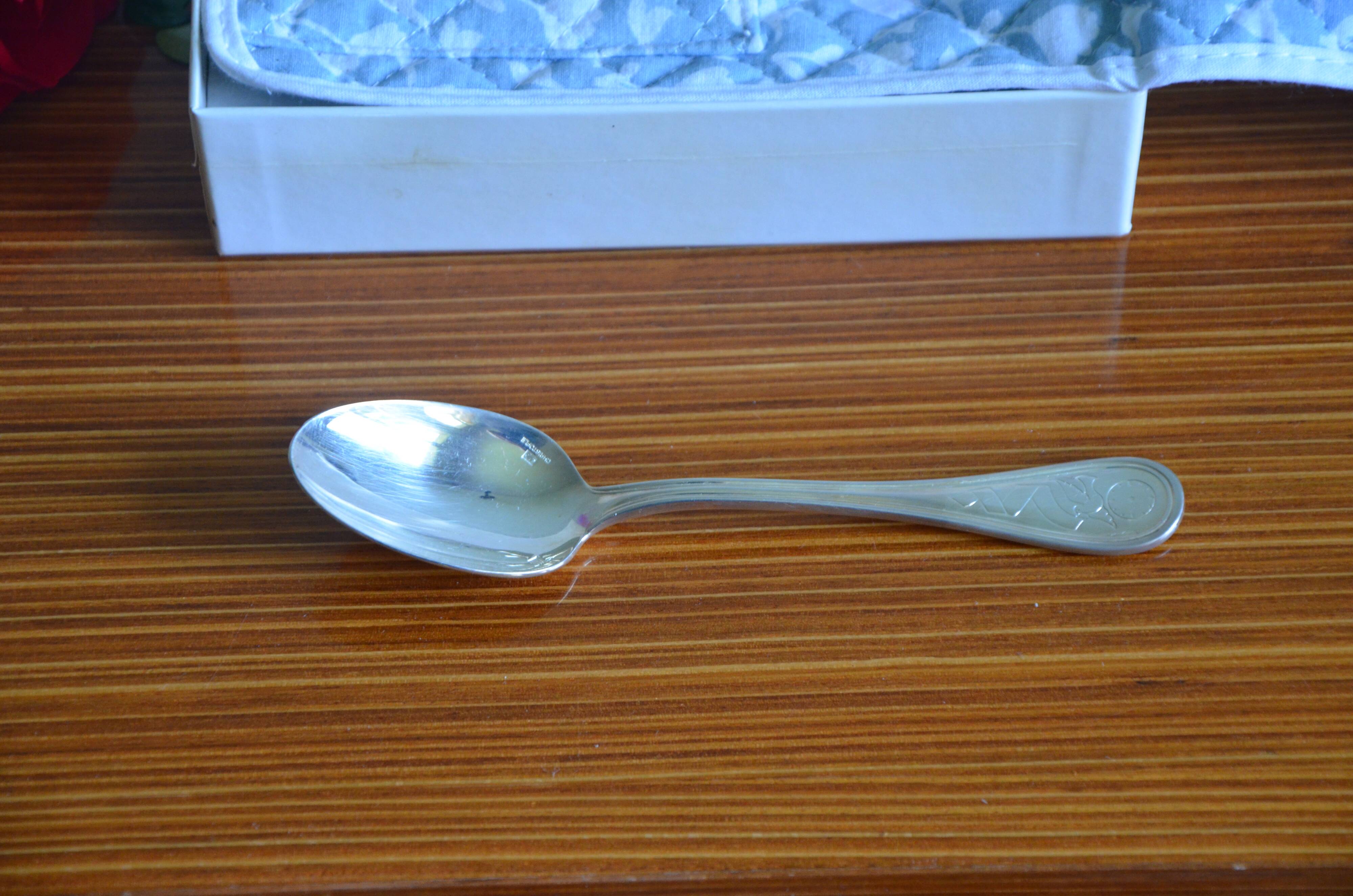 Christofle birth spoon