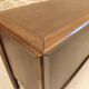 Vintage Scandinavian design sideboard with tambour doors