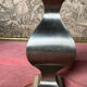 Brushed stainless steel lamp foot 1970