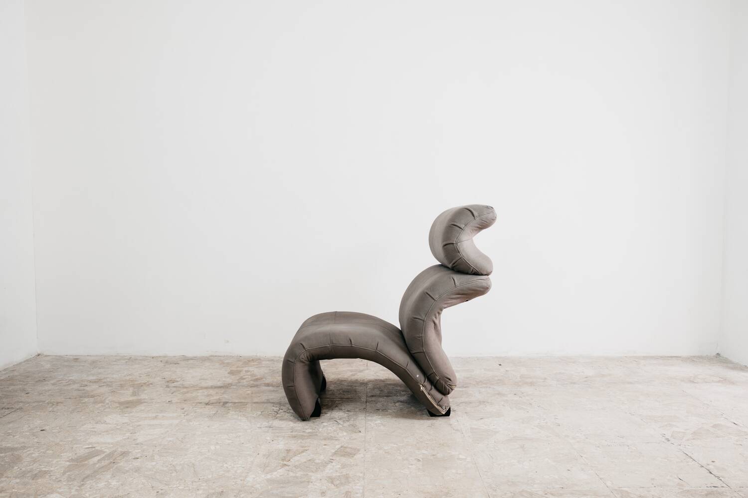 Poltrona Waves Design Anni 80 Vintage Modernariato 1970’s Lounge Chair