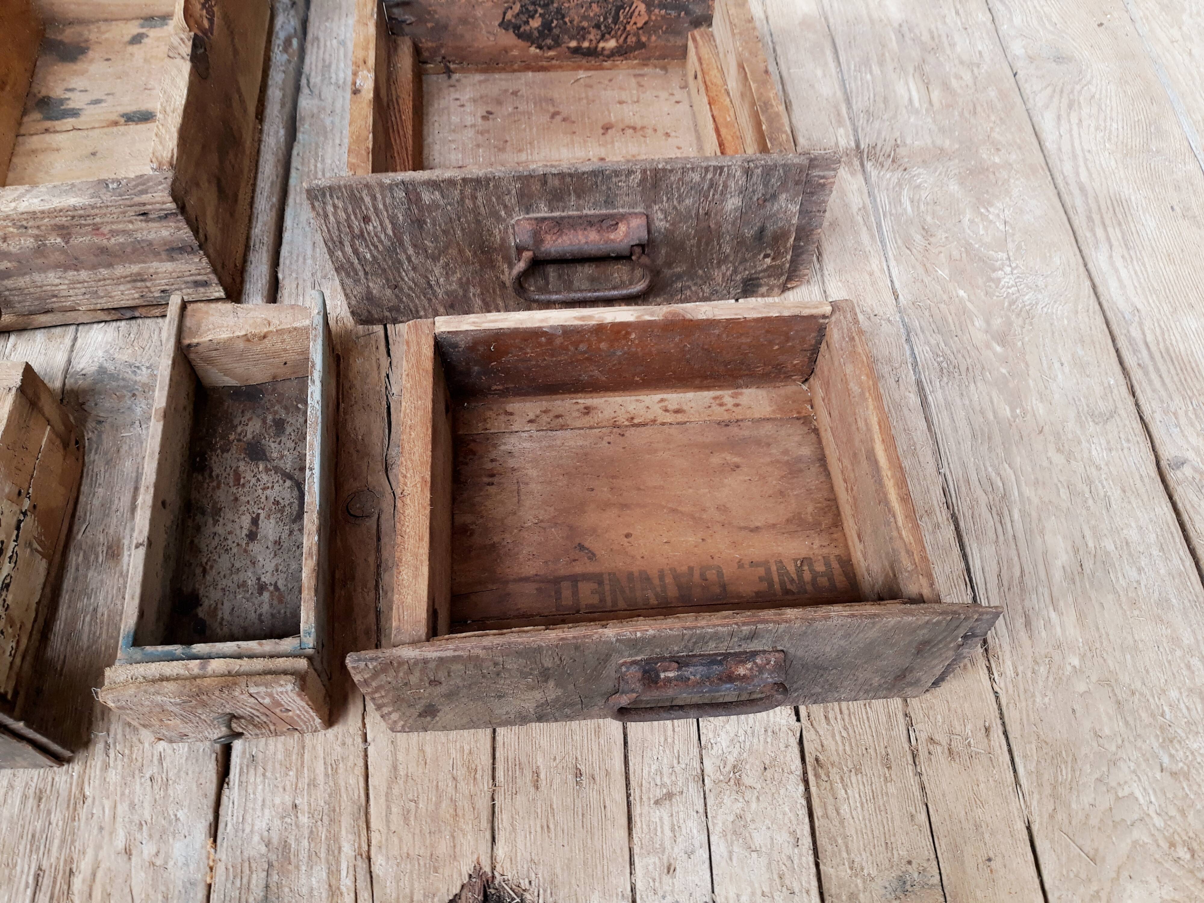 Craft cabinet with drawers