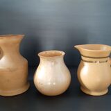 3 pots en grès