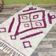 Traditional Moroccan rug made of pure Atlas wool.