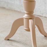 Old wooden pedestal table