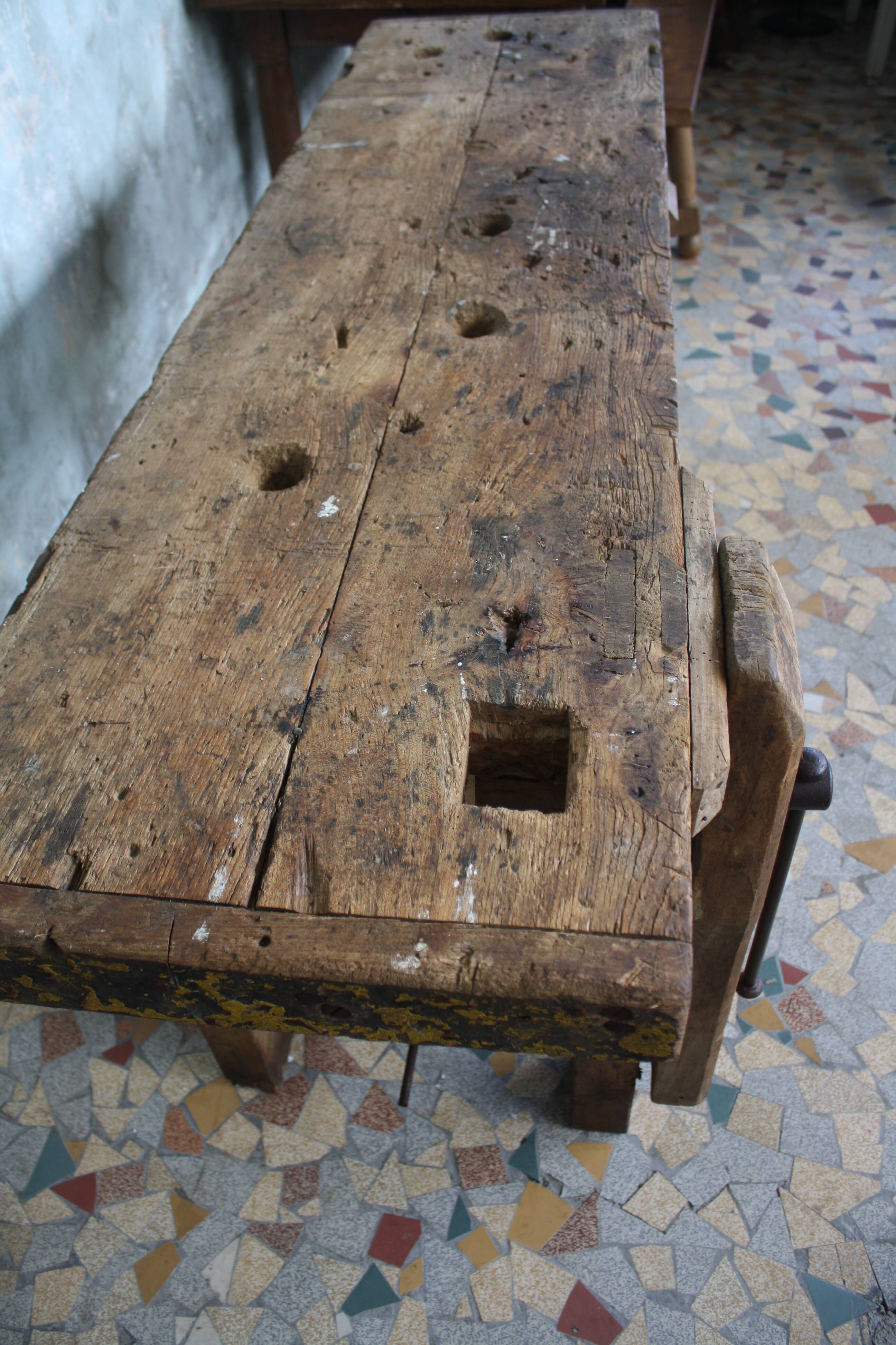 Established rough wood carpenter
