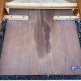 Scandinavian extendable round table