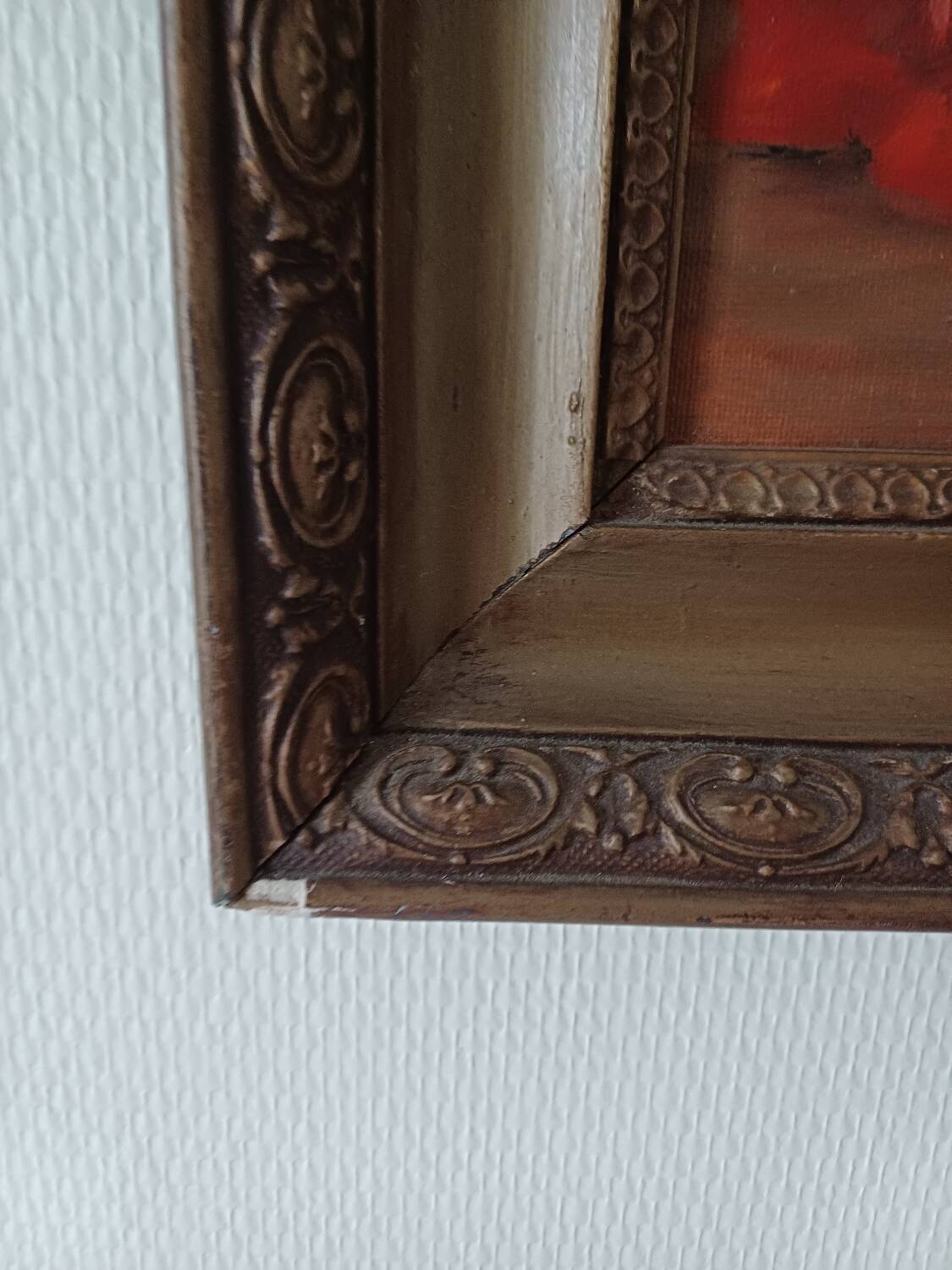 Still life painting signed Alizard