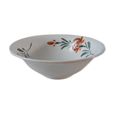 Salad bowl earthenware new Givors years 30-40