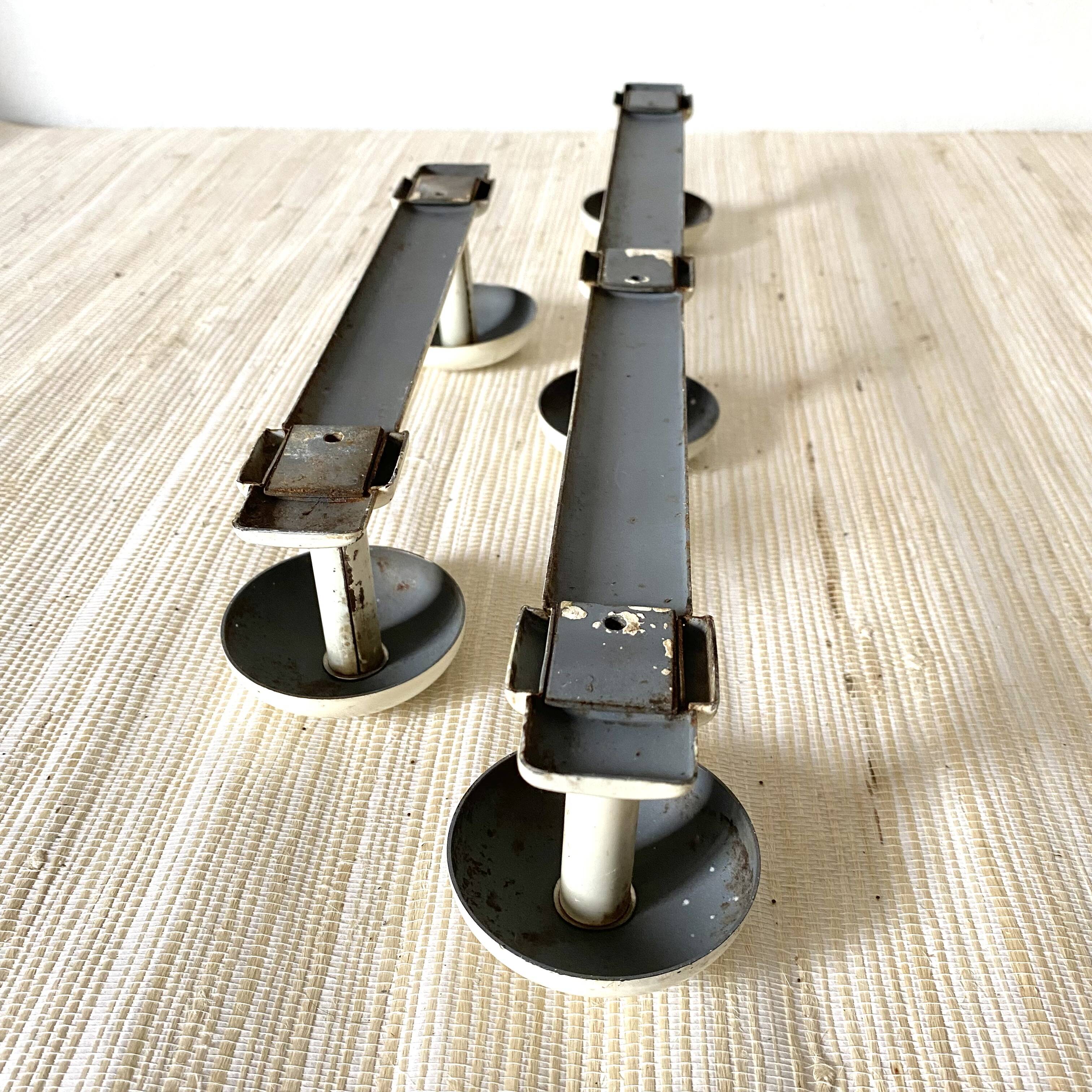 Vintage metal coat rack