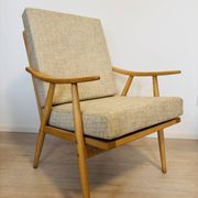 Vintage Laouge Armchair by Jaroslav Šmidek for TON, Czechoslovakia 1970’s
