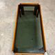 Afra and Tobia Scarpa wood and smoked glass coffee table