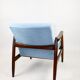 Light blue GFM-64 Armchair