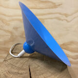 Vintage blue metal pendant light