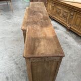 Solid oak enfilade from the 19th century.