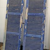 Paire de volets persiennes en bois
