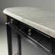 Black Louis XVI style sideboard