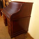 Old American office in mahogany cylinder