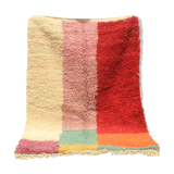 Unique Moroccan rug in natural wool 3x2 m