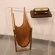 Desk accessories - letter holder & calendar - by Delvaux - Belgium - 1970's