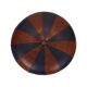 Round Vintage Pouf Purple Bordeaux Two-tone Skai Sixties