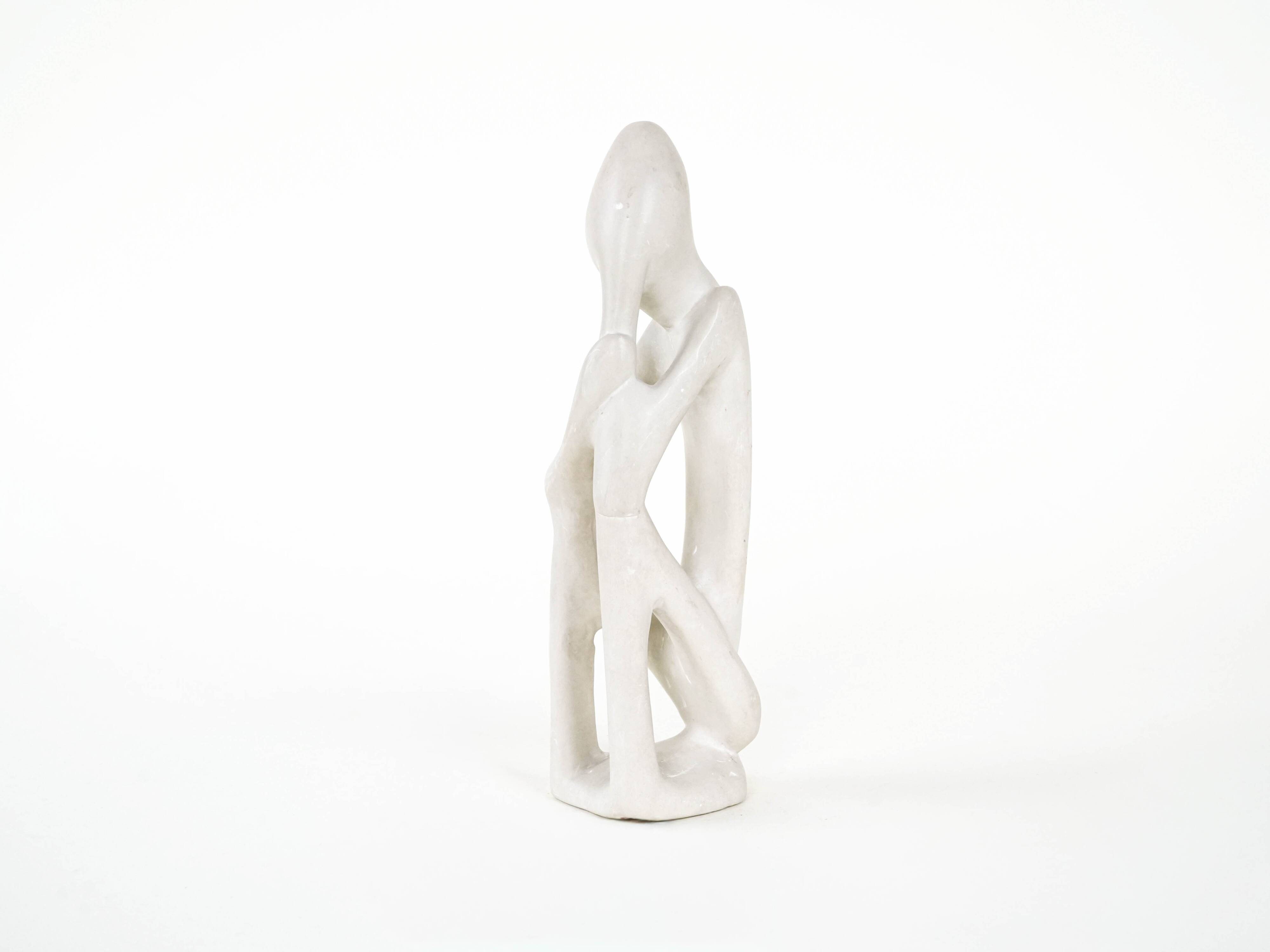 Abstract sculpture, modernist form, 1980s, produced in Denmark