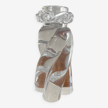 Baccarat crystal candle holder Aladin model