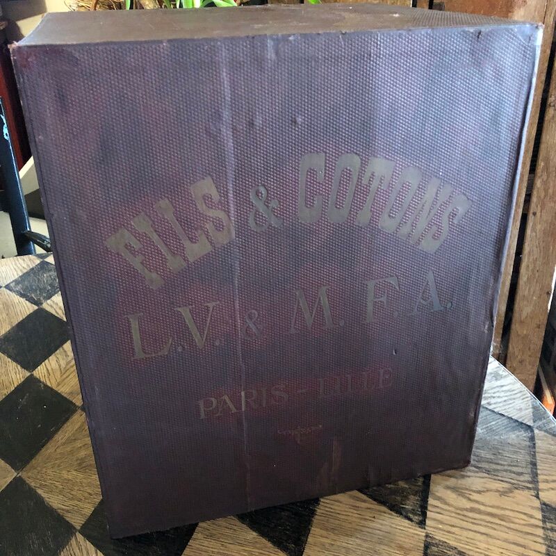 Haberdashery cabinet 8 drawers l.v. and m.f.a paris-lille