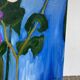 Tableau, huile sur toile fleurs