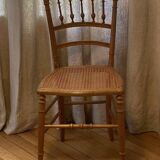 Chaise cannée Napoléon III