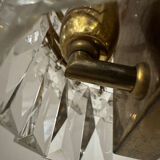 1970s brass pendant wall lights