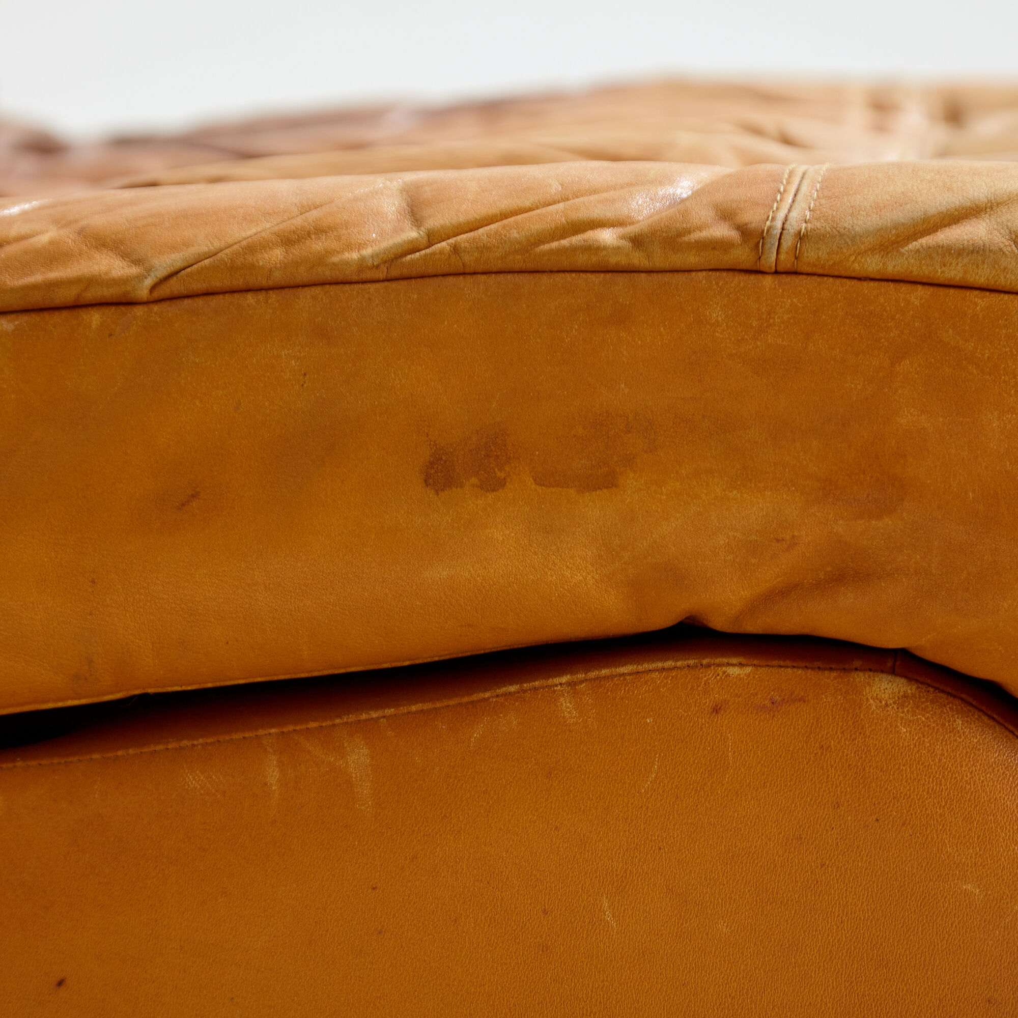 Modular leather sofa set