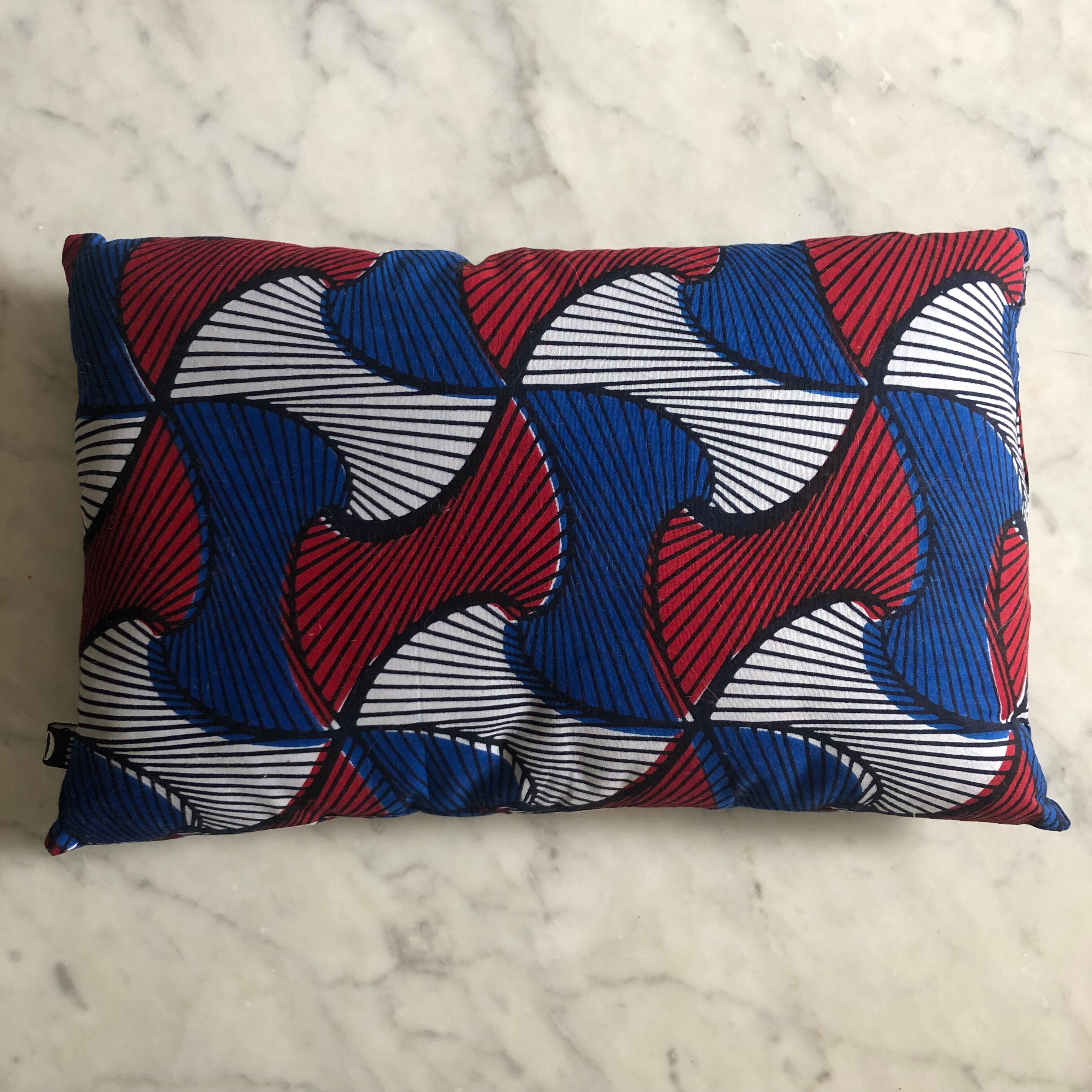 Coussin Wax brodé