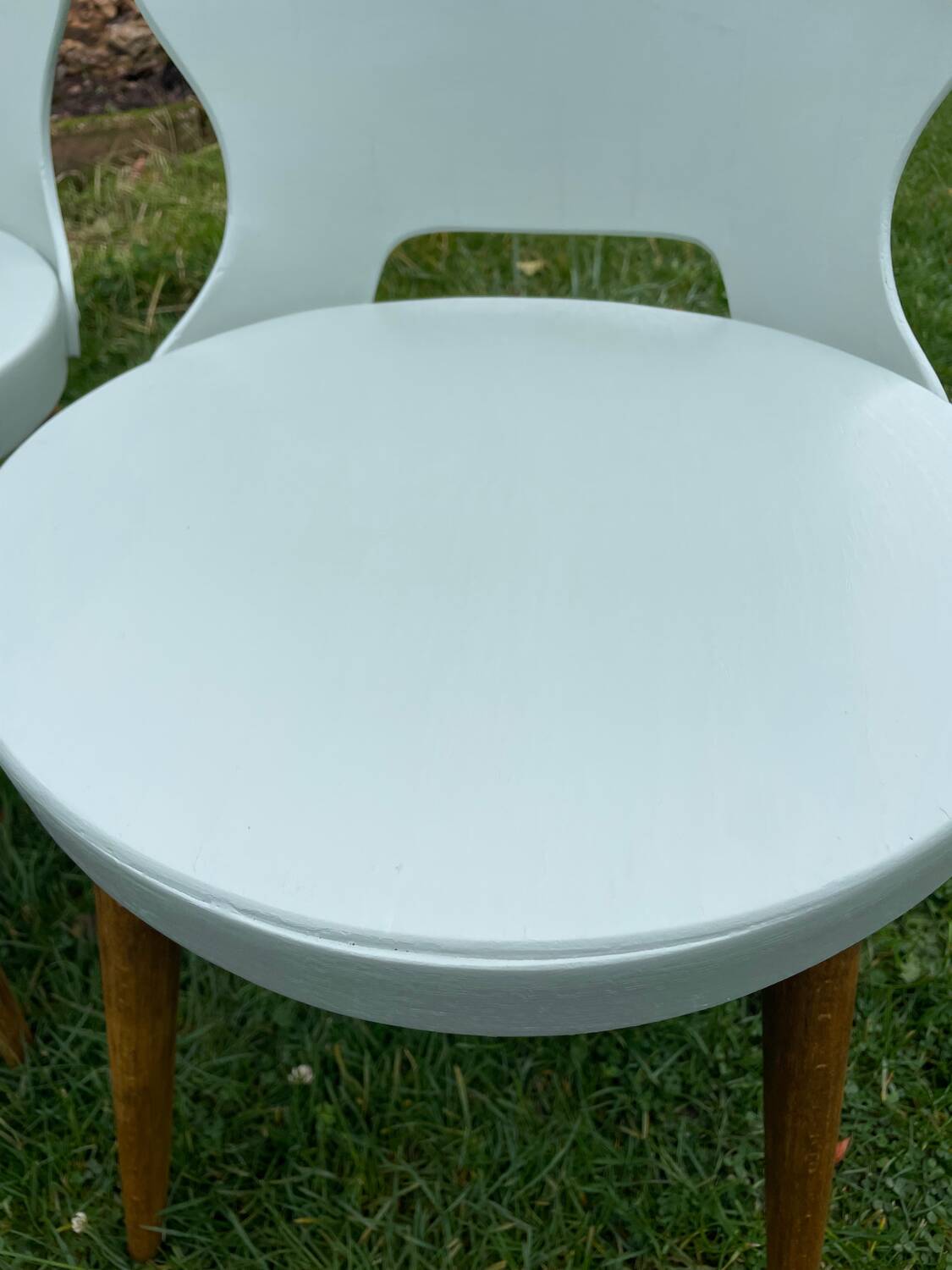 Pair of vintage Baumann bistro chairs from the 1960s