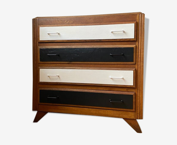 Commode en bois 4 tiroirs