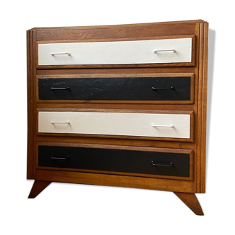 Wooden dresser 4 drawers