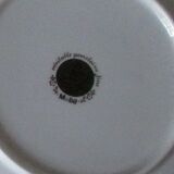 Assiettes à dessert porcelaine fine  de Bavière -botaniqu