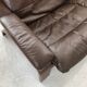Leather Sofa, Sweden, 1970s