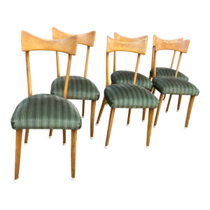 lot de 6 chaises vintage