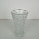 Vase en verre cristal du milieu du siècle, années 1950.