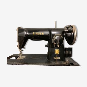 Vintage sewing machine brand Singer