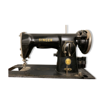 Vintage sewing machine brand Singer