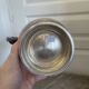 Ancien théière cafetière métal argenté boulenger coquillage coque
