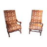 Deux fauteuils d'époque Louis XIII