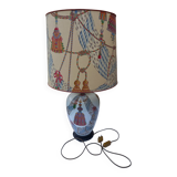 Lampe de table en porcelaine de Paris