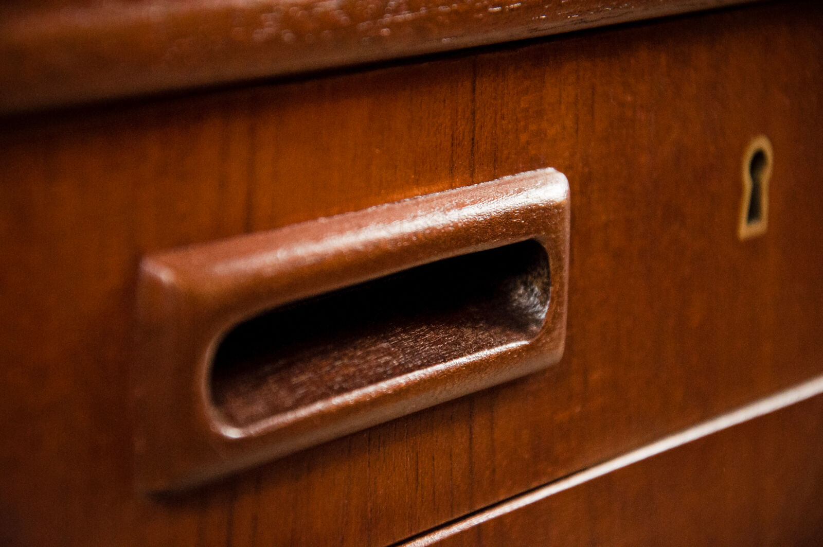 Teak desk by A. Vodder