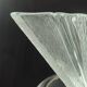 Large vintage salad bowl XXL Walther Glas