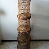 Vintage wicker basket