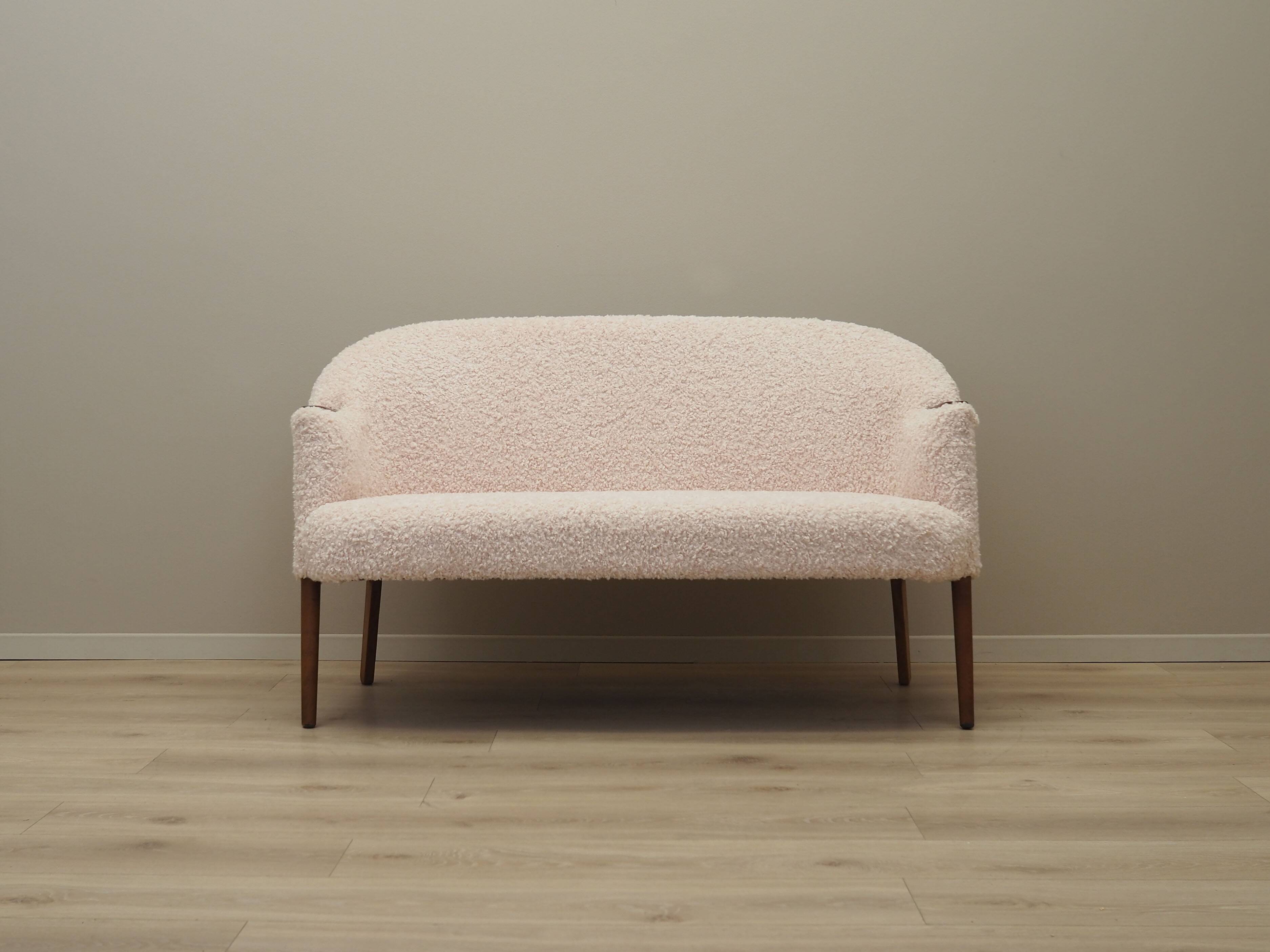 Cream sofa, Danish design, 1970s, production: Denmark