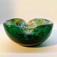 Cendrier en verre de Murano en forme de cœur